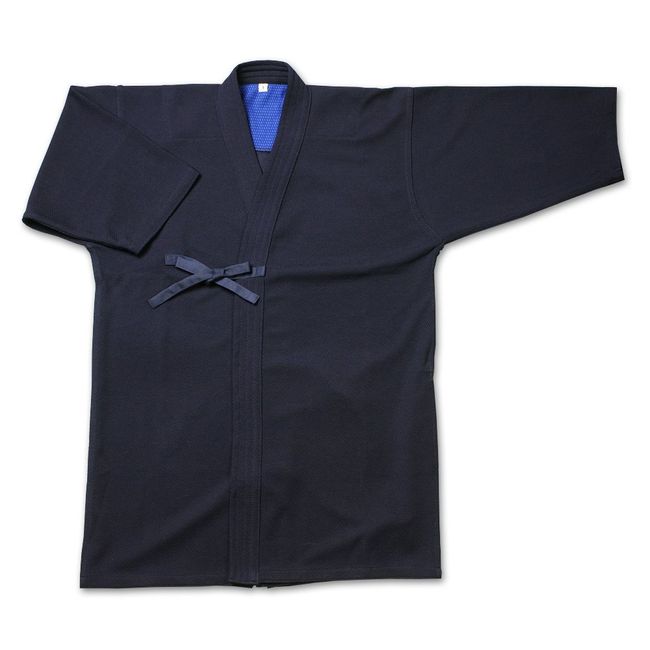 Kendoya Woven Sashimi Navy Jersey Kendo Dress (Outerwear) (No. 1.7)