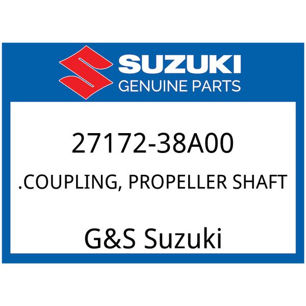 Suzuki OEM Part 27172-38A00 COUPLING, PROPELLER SHAFT