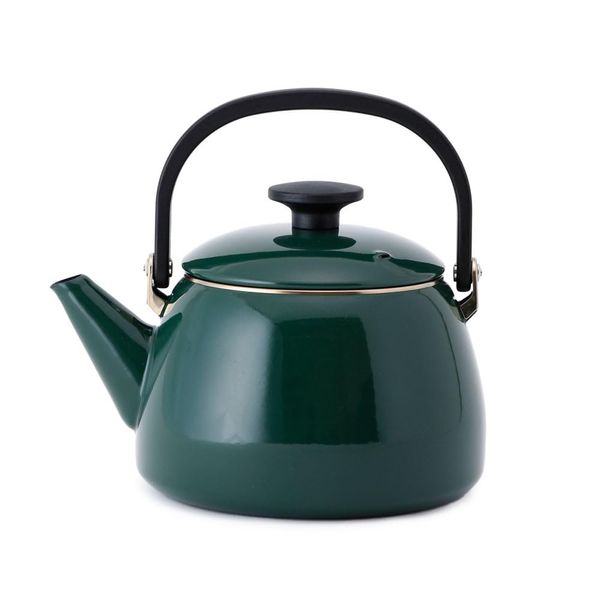 Fuji Hollow Wide Mouth Kettle, 0.8 gal (2.5 L) (Green)