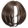 Priscilla TFX-105-TNC Fluffy Hand-Planted Whorl Bangs Wig, Glam One Lembangs, Heat Resistant, Natural Color