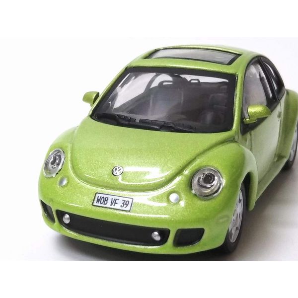 HONGWELL/Cararama 431340 1/43 Diecast Model Mini Car, VW Volkswagen New Beetle/Green