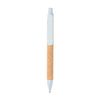 ballpoint pen Eco14 x 1,1 cm cork/tarwest blue