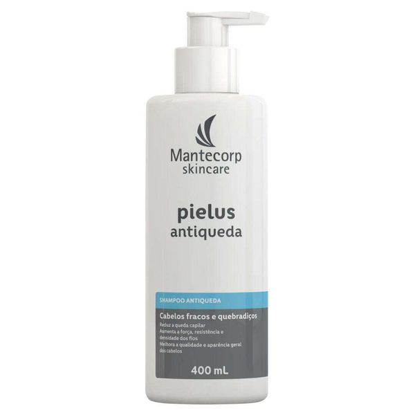 Pielus Anti Hair Loss Shampoo Daily Cleansing Damaged 400ml Mantecorp Skincare