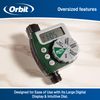 Orbit 62061Z Single-Outlet Hose Watering Timer, 1 Outlet, Green