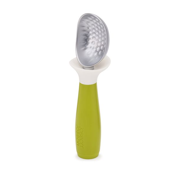 Joseph Joseph Dimple Non-Drip Ice-Cream Scoop, Green/White