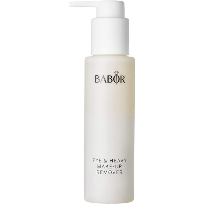 BABOR Eye & Heavy Make up Remover für jede Haut, Pflegender Make-up Entferner, Auch für wasserfestes Augen, Lippen Make-up und Foundation, Vegane Formel, 1 x 100ml