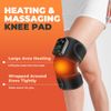 2PACK Heated Vibration Knee Massager, Cordless Heating Knee Support Wrap Massage