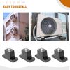 Mini Split Wall Mounting Bracket 4 Pack Rubber Vibration Isolator Mini Split NEW