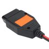 Car OBD2 ECU Connector,Emergency Power Supply Cable Memory Saver Battery Replace Tool Universal