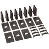 Bachmann Trains 8 PC. E-Z TRACK TALL PIER SET - HO Scale