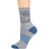 Darn Tough Coolmax Zuni Micro Crew Cushion Sock - Women's Light Gray Large…
