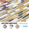 Art3d 12" x 12" Peel and Stick Backsplash Tiles for Kitchen (10 Sheets)