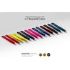Suvorna 4" Precision Aligned Professional Tweezers Color Sets with Premium Stainless Steel. One Sharp Pointed Pair and One Slant Tip Pair for Eyebrow Shaping. Great for Ingrown Hair (Black)