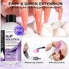 LOUINSTIC Polygel Slip Solution - 4oz Slip Solution for Polygel Nails Anti-stick Gel Solution for Poly Gel Nail Kit