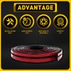 4M/13FT Windshield Rubber Molding Seal Trim Universal for Windscreen Sunroof