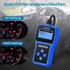 AUTOUTLET OBD2 Diagnostic Device, Car OBD2 Scanner Code Reader OBD2 EOBD Engine Fault Code Reader Scanner with DTC Definition, 10 Languages, Voltage Detection and Monitoring, Car Fault Code Reader