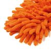 Plastic Handle Chenille Microfiber Car Vehicle Cleaning Wash Duster Brush Orange