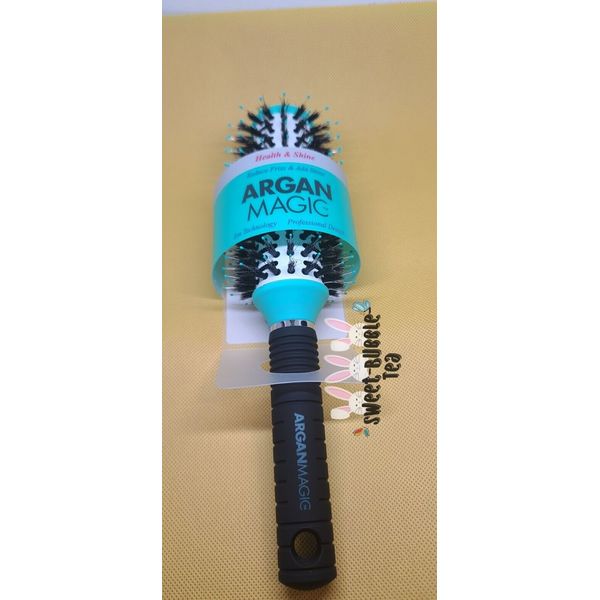 Argan Magic Round Brush#AM104 Health@Shine Ion Technology /Reduce Frizz