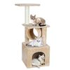 ACTIVITY CAT TREE TOWERS PET HOUSE CAVE WITH SCRACHING POSTS CLIMBING LADDER