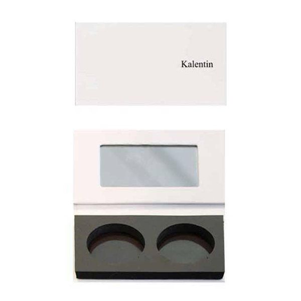 KALENTIN, Professional Magnetic Palette - 2 Spaces 30mm, Make up