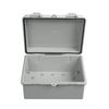 CrocSee ABS Plastic Dustproof Waterproof IP65 Junction Box Universal Durable Electrical Project Enclosure with Lock (8.6"x6.7"x4.3")