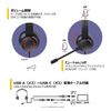 Princeton USB A USB-C Microphone Mute Volume Control Headset Cable with Noise Canceling Microphone UB-HSUSB2