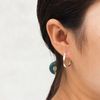 Philip Jones Sterling Silver Twist Hoop Earrings