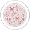 Pink Bows, Hearts & Flowers – Romantic Pastel Pattern PopSockets PopGrip for MagSafe