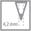 STABILO - Ergonomischer Buntstift für Rechtshänder - EASYcolors - 12er Pack - hellbraun