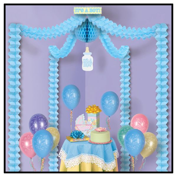 It's A Boy Party Canopy Party Accessory (1 count) (1/Pkg)
