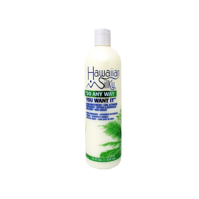 Hawaiian Silky Cream Moisturizer Curl Activator, 16 Ounce