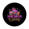 Macaron Baker, Macaron Queen, Cupcake Baking PopSockets Adhesive PopGrip