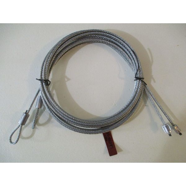 7 ft. garage door cable, 1/8 dia. x 8ft. 6 in.