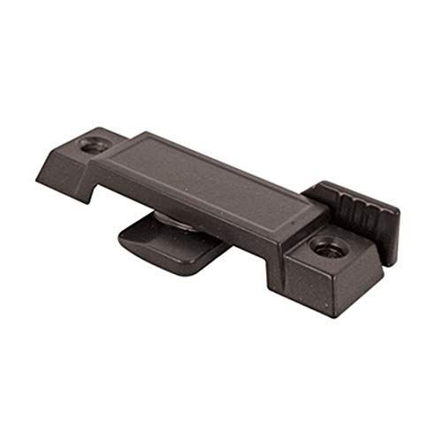 Bronze Sliding Window Lock; 2-1/4" Screw Holes 3/8" Latch Projection