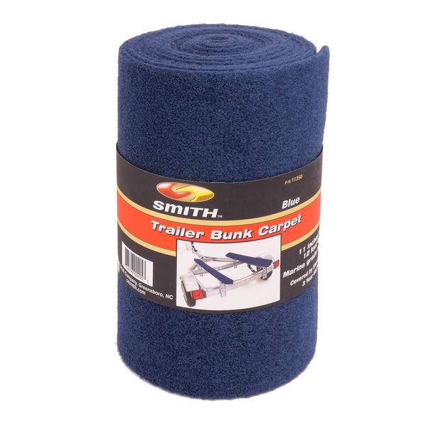 CE Smith Trailer 11350 Carpet Roll, 11" x 12', Blue- Replacement Parts and Accessories for your Ski Boat, Fishing Boat or Sailboat Trailer