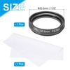 sourcing map 30.5mm Circular Polarizer Filter, Double Sided Multi-Layer Coatings Polarizing Filter with Cleaning Cloth for Camera Lens