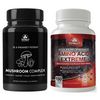 Mushroom Complex Immune Brain Function Amino Acid Muscle Growth Diet Supplements
