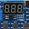 Time Relay DC 5V-36V, Timer Delay Switch Circuit Board Timer Module Trigger Cycle Delay Timer Delay Trigger Timer Switch ON/Off Infinite Cycle Digital LED Display