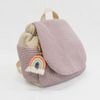Aenak Baby Backpack (Waffle Fabric), purple