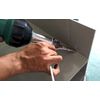 MASUNN Leister Round/Triangular Speed Welding Nozzle for Hot Air Welding Gun-Triangular