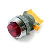 Alpinetech PLN-30 30mm 24V AC/DC LED Pilot Indicator Light (Red)