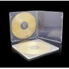 Nenluny 10 Pack 5.2mm CD Case Slim Single Super Clear PP Poly Plastic CD DVD Case Disc Storage Wallets