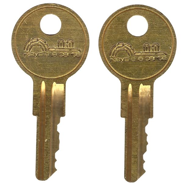 KEYSALACARTE BL39 Replacement Key Cut to Code | Y11 Key Blank | Fits MMF Industries Lock Systems
