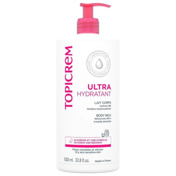 Topicrem Ultra-Moisturizing Body Milk 1000ml