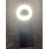 Phone Selfie Ring Light USB Rechargeable LED With 3 Brightness Modes & USB Cable