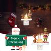CocCCoon Ghost 3D LED Night Light for Indoor Decorations - Flickering Campfire Flame Xmas Nightlight