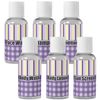 YouCustomizeIt Personalized Purple Gingham & Stripe Travel Bottles