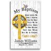 Personalized Baptism Gift Plaque -
