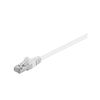 Goobay 93495 CAT 5e Patchkabel, F/UTP, Weiß