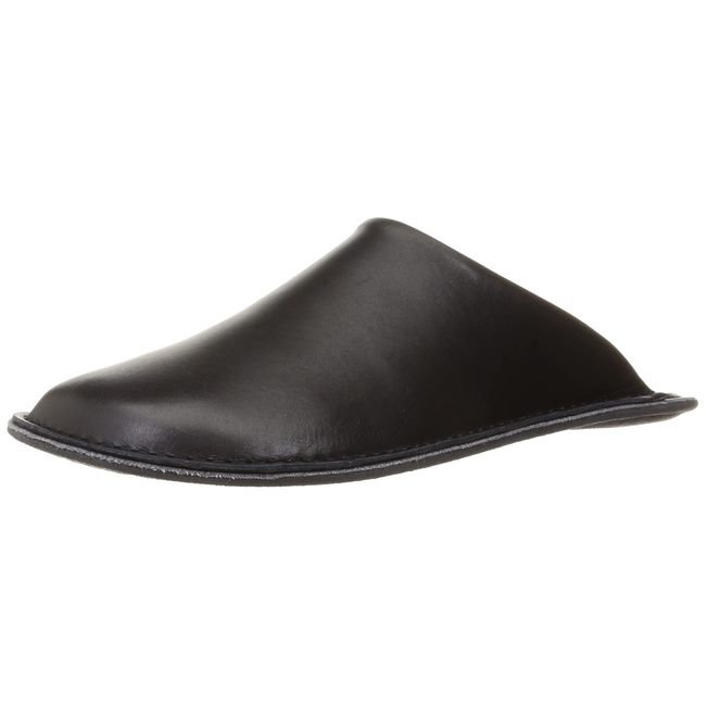 [Ragnarok Sun] 63 Leather Slippers - black -